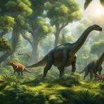 Dinosaurios Herbívoros: Una Celebración de la Vida en Verde a lo Largo de las Eras